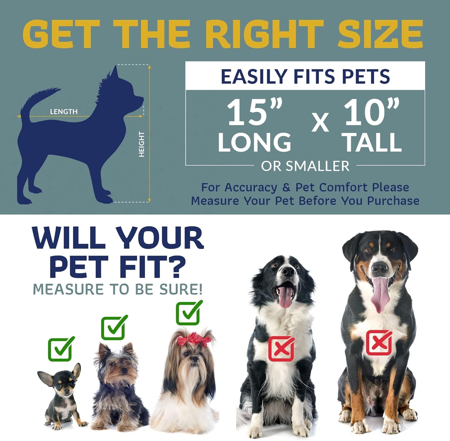 Katziela Pet Carrier - Airline Approved Dog Carrier - TSA Approved Pet Carrier for Small Dogs and Cats - Soft FAA Travel Airplane Dog Carrier Luggage (Black/Blue)