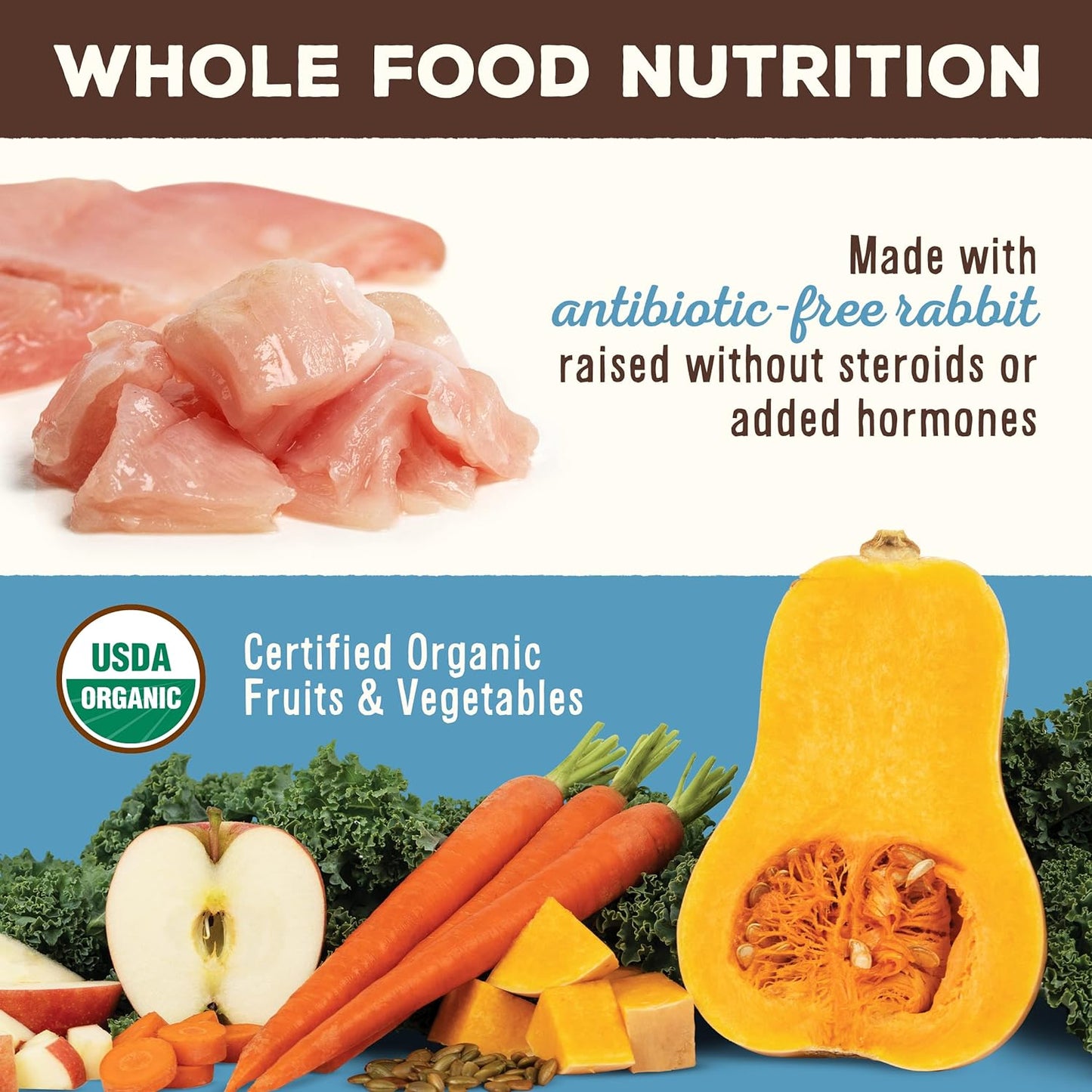 Primal Freeze Dried Raw Cat Food Nuggets Rabbit, Complete & Balanced Meal or Topper, Premium, Healthy, Grain Free, High Protein Raw Cat Food with Probiotics (14 oz)