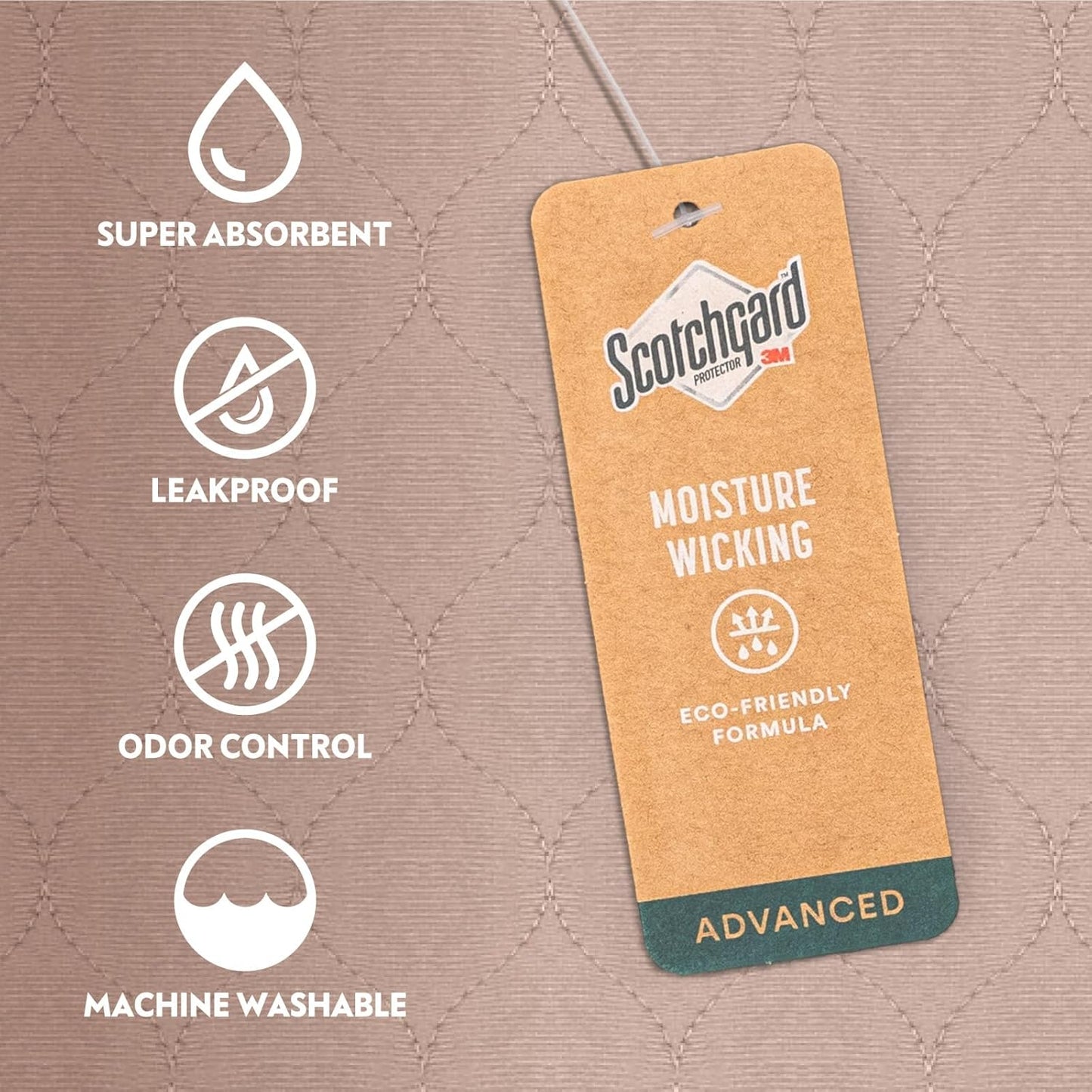 Paw Inspired Round Washable Pee Pad for Dogs | Reusable Puppy Pad for Potty Training, Whelping, Waterproof Mat | Leakproof, Non-Slip Liner (60" Extra Large Size, 1 Pack)