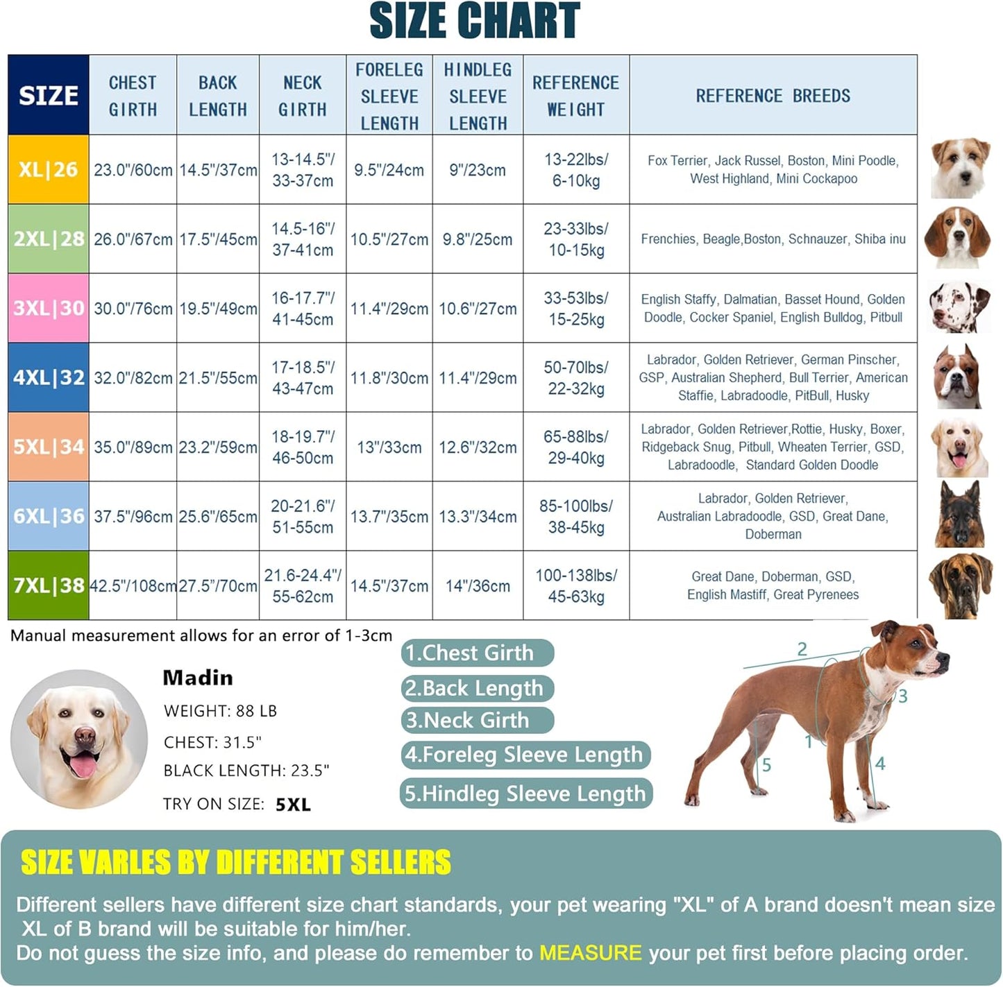 Yeapeeto Dog Onesie Surgery Recovery Suit for Large Medium Bodysuit Dogs Pajamas PJS Full Body for Shedding, Prevent Licking, Wound Protection, Cone Alternative (X-Large, Pink)