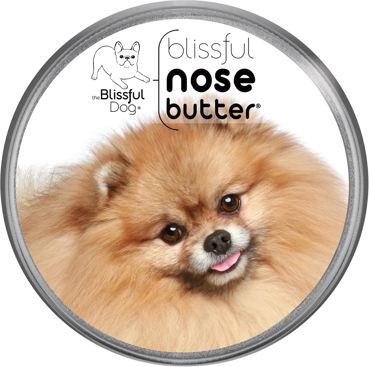 The Blissful Dog Pomeranian Unscented Nose Butter - Dog Nose Butter, 4 Ounce