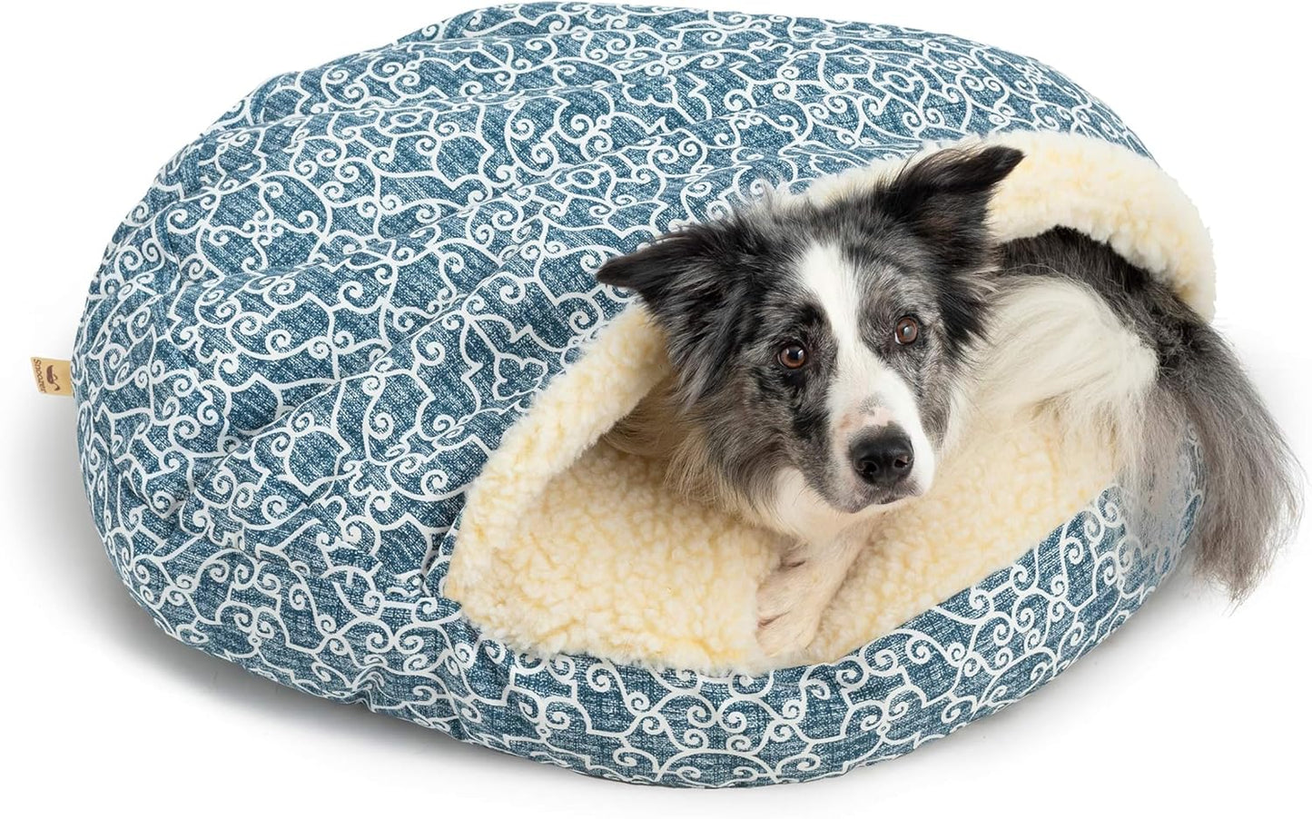 Snoozer Luxury Cozy Cave Pet Bed, Wag Collection, Extra Large - Ramey Oxford