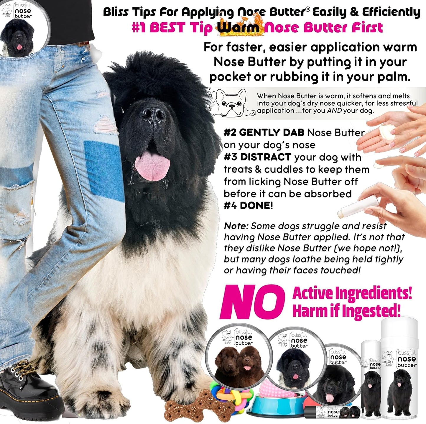 The Blissful Dog Bronze Newfoundland Nose Butter